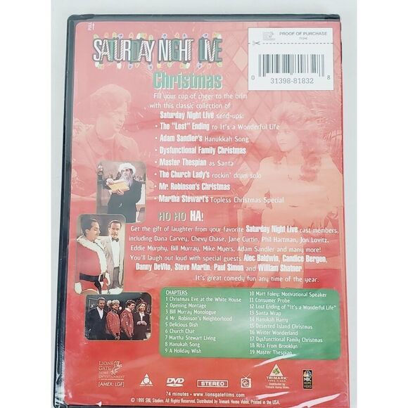 Saturday Night Live Christmas DVD Comedy Classic SNL - Picture 2 of 2